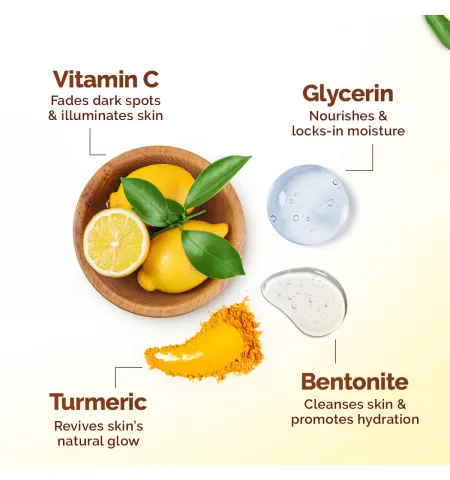 Mamaearth Vitamin C Daily Glow Face Pack for Refreshing, Rejuvenating & Brightening Skin