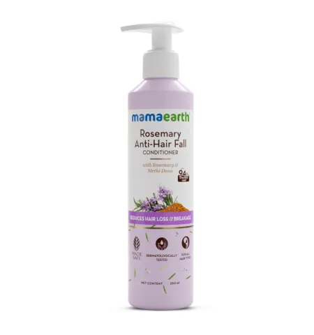Mamaearth Rosemary Anti HairFall Conditioner With Rosemary &Methi Dana 250ml |UpTo 94% Stronger Hair