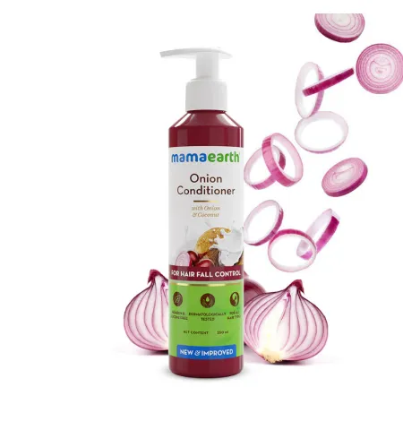 Mamaearth Onion Conditioner For Hair Fall Control With Onion & Coconut