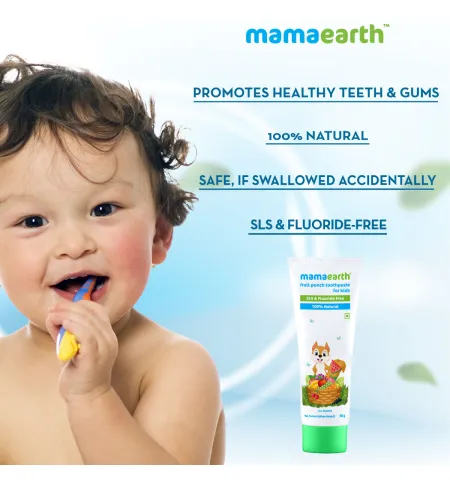 Mamaearth Fruit Punch Toothpaste For Kids