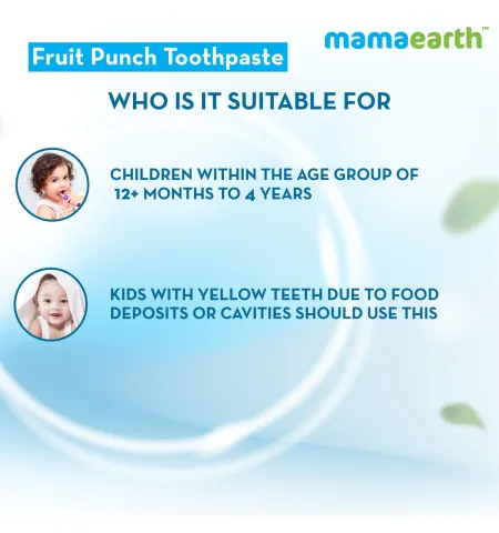 Mamaearth Fruit Punch Toothpaste For Kids