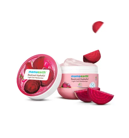 Mamaearth Beetroot Hydraful Light Gel Moisturizer