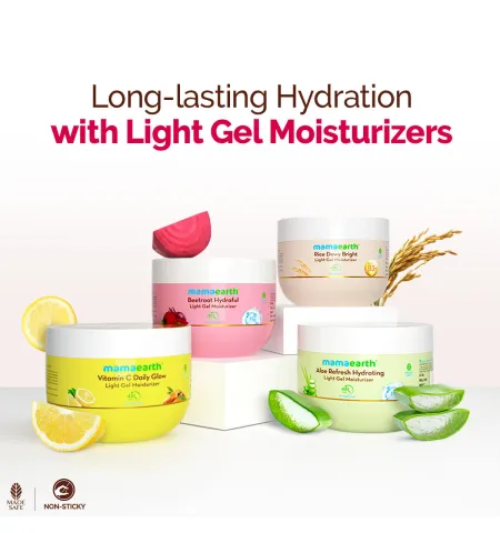 Mamaearth Beetroot Hydraful Light Gel Moisturizer