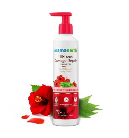 Mamaearth Hibiscus Damage Repair Shampoo