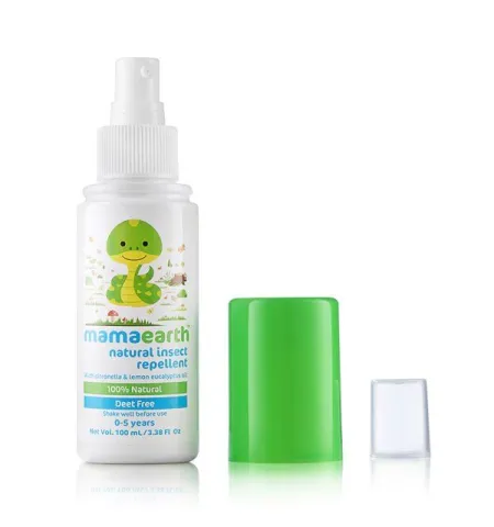 Mamaearth Natural Mosquito Repellent With Citronella & Lemongrass Oil