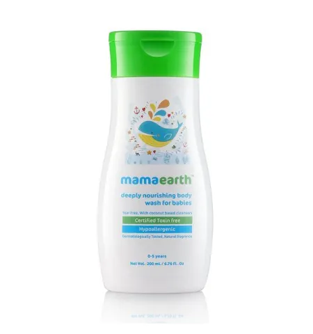 Mamaearth Deeply Nourishing Body Wash For Babies