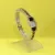 Golden/Black Stone Engraved Fashaionable Watch For Women