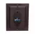 Lotus Square Brown Colour Frame & Dial Wall Clock