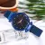 Trendy Magnetic Fashionable Luxury Stainless Steel Watch For Women - Blue