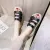 Summer Slippers Women's Sandals 2021 Stitching Surface Buckle Thick Bottom Beach Slides