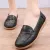 Womens Soft Sole Flats Round Toe Comfort Loafers Sequins Concise Shoes Breathable Lightweight Walking Shoes