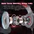 G10 USB stereo wired computer headsets with microphone and led light ,best gaming headphone