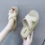 Amazing Low Rubber Hoof Heels Rome Basic Fabric Rome Rubber Basic Hoof Heels Sandals - Fashion | Women's Footwear |