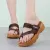 New Korean Version Thick Bottom Fitting Sandals Women'S Single Finger Velcro Slippers 8022 | Sandals For Women