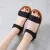 2023 Summer Jelly Comfort Black Flat Open Toe Classic Fashion Platform Soft Casual Sandalias - Fashion |