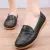 Womens Soft Sole Flats Round Toe Comfort Loafers Sequins Concise Shoes Breathable Lightweight Walking Shoes
