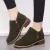 Miaoguan New Women Martin Boots Autumn Winter Classic Zipper Snowk Ankle Boots Suede Warm Fur Plush Women Shoes Short Boots - M10