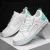 Luxurious Womens Retro Sports Shoes Women's New Thick Casual Lace-Up Shoes Running Mesh Footwear Light Ladies Round Head Sneakers
