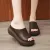 Amazing Comfortable Women's Summer New Thick Sole Wedge Fashion Solid Sandals - Fashion | Women's Footwear |