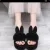 2023 Summer Hairy Cute Rabbit Fur Slippers Women Thick Soled Outdoor Flat Platform Sandals - Fashion |