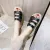 Summer Slippers Women's Sandals 2021 Stitching Surface Buckle Thick Bottom Beach Slides