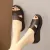 2023 Luxurious Women Summer Slippers Casual Shoes Genuine Leather Wedge Platform Fashion Summer Shoes