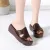 Amazing Comfortable Women'S Thick Sole Wedge Heel Fashion Solid Sandals - Fashion | Sandals For Women