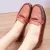 Womens Soft Sole Flats Round Toe Comfort Loafers Sequins Concise Shoes Breathable Lightweight Walking Shoes