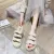 Summer Slippers Women's Sandals 2021 Stitching Surface Buckle Thick Bottom Beach Slides - Fashion | Women's Footwear |