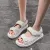 Korean Hook & Loop Open Toes Fashion Mesh Breathable Platform Comfortable Non-Slip Casual Sandal - Fashion |