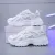 2023 Summer New Metal Chain Slippers Fashion Leather Open Toe Anti-Slip Dress Platform Slippers Comfort Slip On Beach Flip Flops