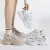 Women Chunky Sneakers New Casual Women Shoes Thick Sole Fashion Platform Sneakers Ladies Sport Shoes White Vulcanize Shoes