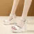 Amazing High Heels One-line Buckle Platform Fashion High Heels Thick Heel Metal Decorative Sandals For Women's