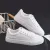 PU Leather Women Sneakers Platform Women Casual Simple Design Comfort White Flats Vulcanized Shoes - Fashion |