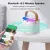 High Quality Karaoke Player | Wireless Speaker with Microphone | Bass Amplifier Mini Bluetooth Speaker | multiple voice option
