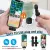 K9 Dual Mic Wireless Professional Microphone | Type-C & Lightning Lavalier Mic for Live & Video Recording