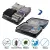 Pack of 5 Reusable Zip Lock Vacuum Storage Bags | Space Saver Compression Bags with Hand Pump