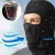 Winter Full Face Balaclava Mask With Fleece Inside-Black