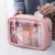 Multipurpose Clear washbag Pouch Set of 3 â Transparent Makeup and Wash Bag for Travel, Waterproof Cosmetic Organizer, and Toiletry Storage Kit.