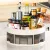 360 Rotating Storage Rack, Lazy Susan Turntable Organizer, Rotating 360 Degrees, With Handle and Non-slip, for Kitchen, Pantry, Fridge, Bathroom