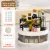 360 Rotating Storage Rack, Lazy Susan Turntable Organizer, Rotating 360 Degrees, With Handle and Non-slip, for Kitchen, Pantry, Fridge, Bathroom