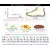 Newly Women Flat Sandals PU Footbed Casual Wedges Slip On Slides Slippers Shoes Thick Soft Sole
