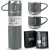 Multicolor Vacuum Flask Set Stainless Steel Drinking Metal Water Thermos Bottle with Cup 500ML