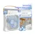 Portable Air Conditioner Fan with 3 Wind Speeds, 600ML Personal Cooling Fan, Air Cooler with Colors Light