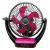JYSUPER JY-2523 Rechargeable Wind Up-Down Movable Desk Fan