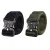 Quick Release Military Army Belt [Combo of 3]