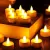 Pack of 24 LED Flameless and Smokeless Electric Tea Light Candles