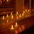 Pack of 24 LED Flameless and Smokeless Electric Tea Light Candles