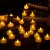 Battery operated LED Tihar Candles- Pack of 24