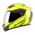 AXOR Rage Ecco Neon Yellow Black Helmet